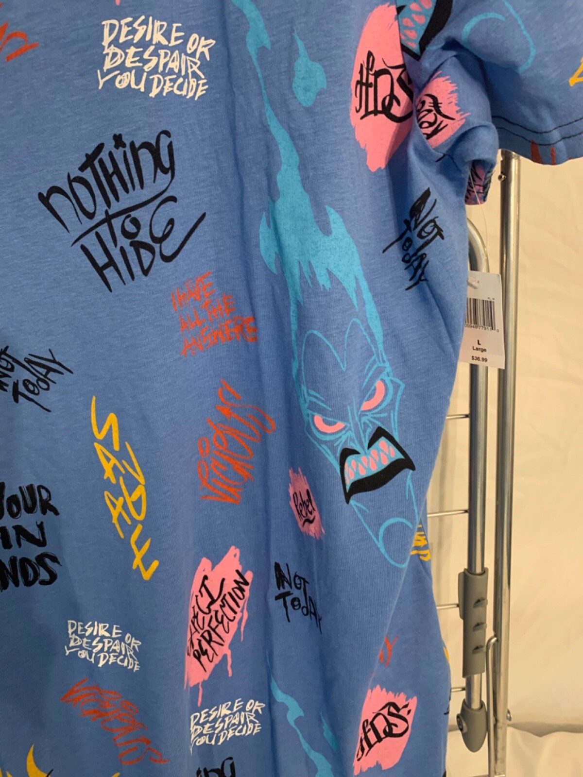 DISNEY VILLAINS CHARACTERS MEN'S Size Large NEW WITH TAGS gallery
