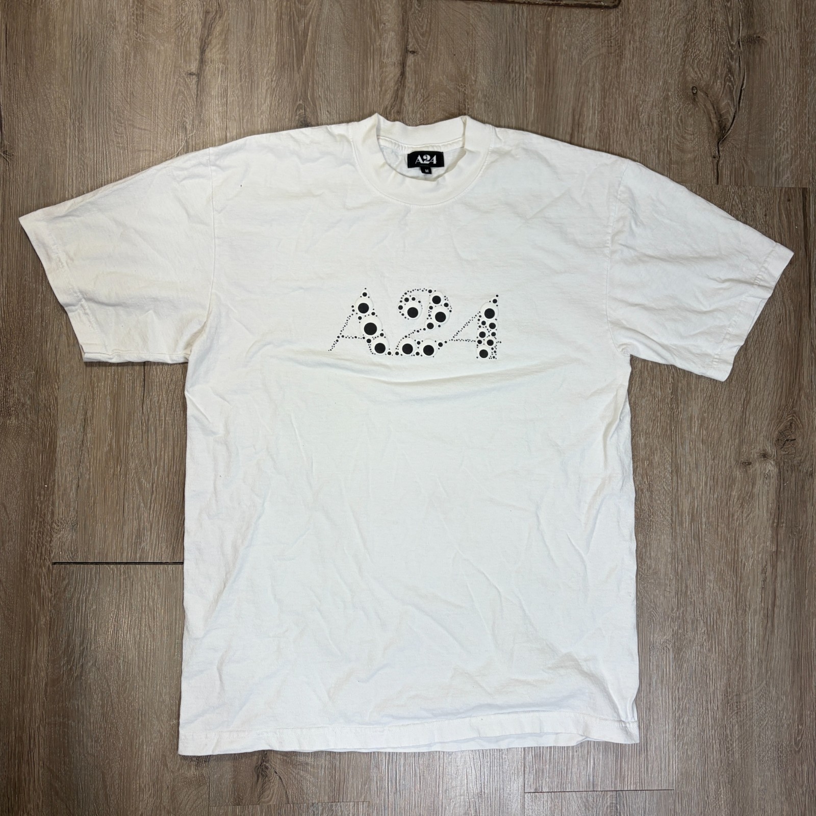 A24 Everything Everywhere All At Once Medium Googly Eye Puff Print Logo T Shirt gallery