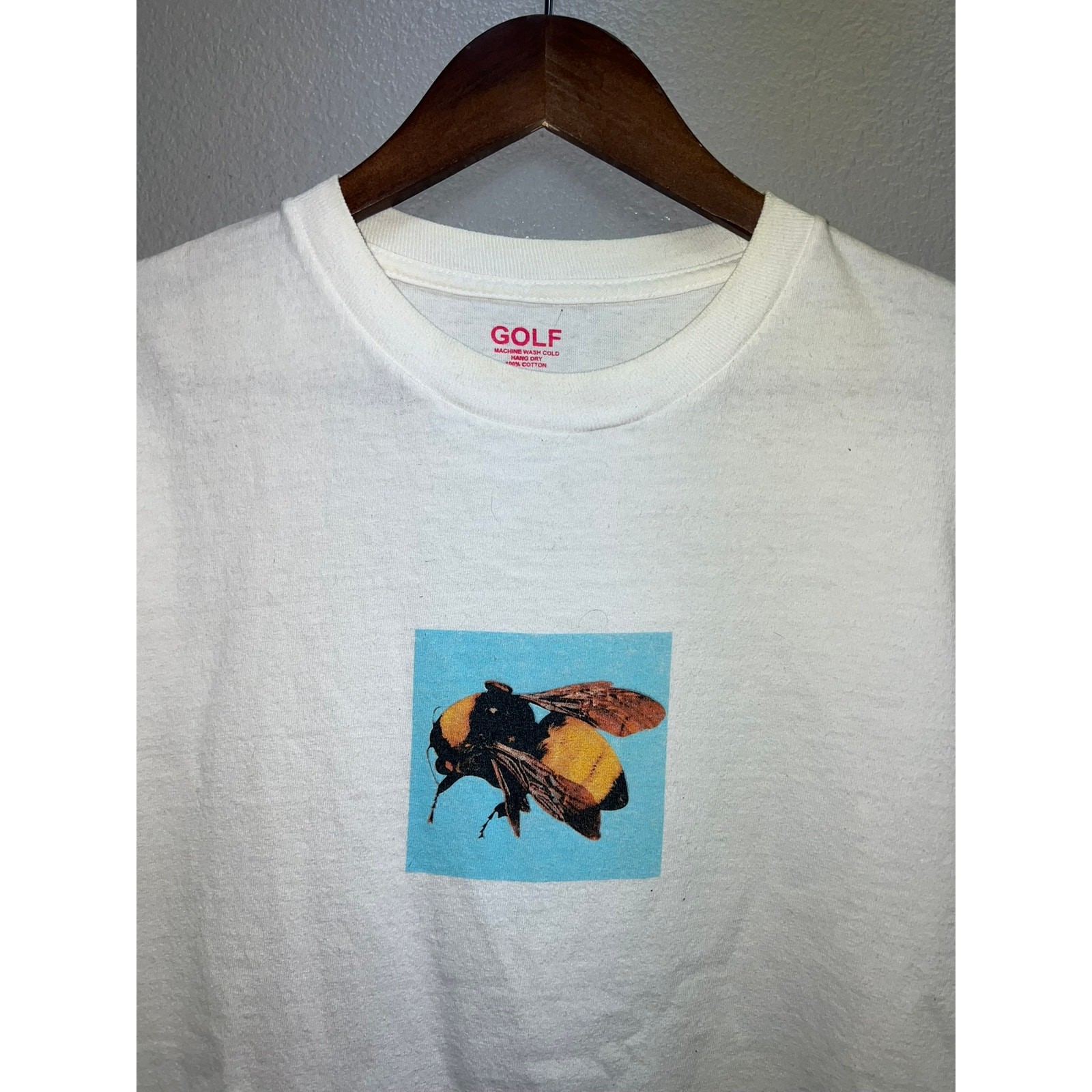 Tyler The Creator Flower Boy Tour Shirt Golf Wang Bumble Bee Concert Tee Medium gallery