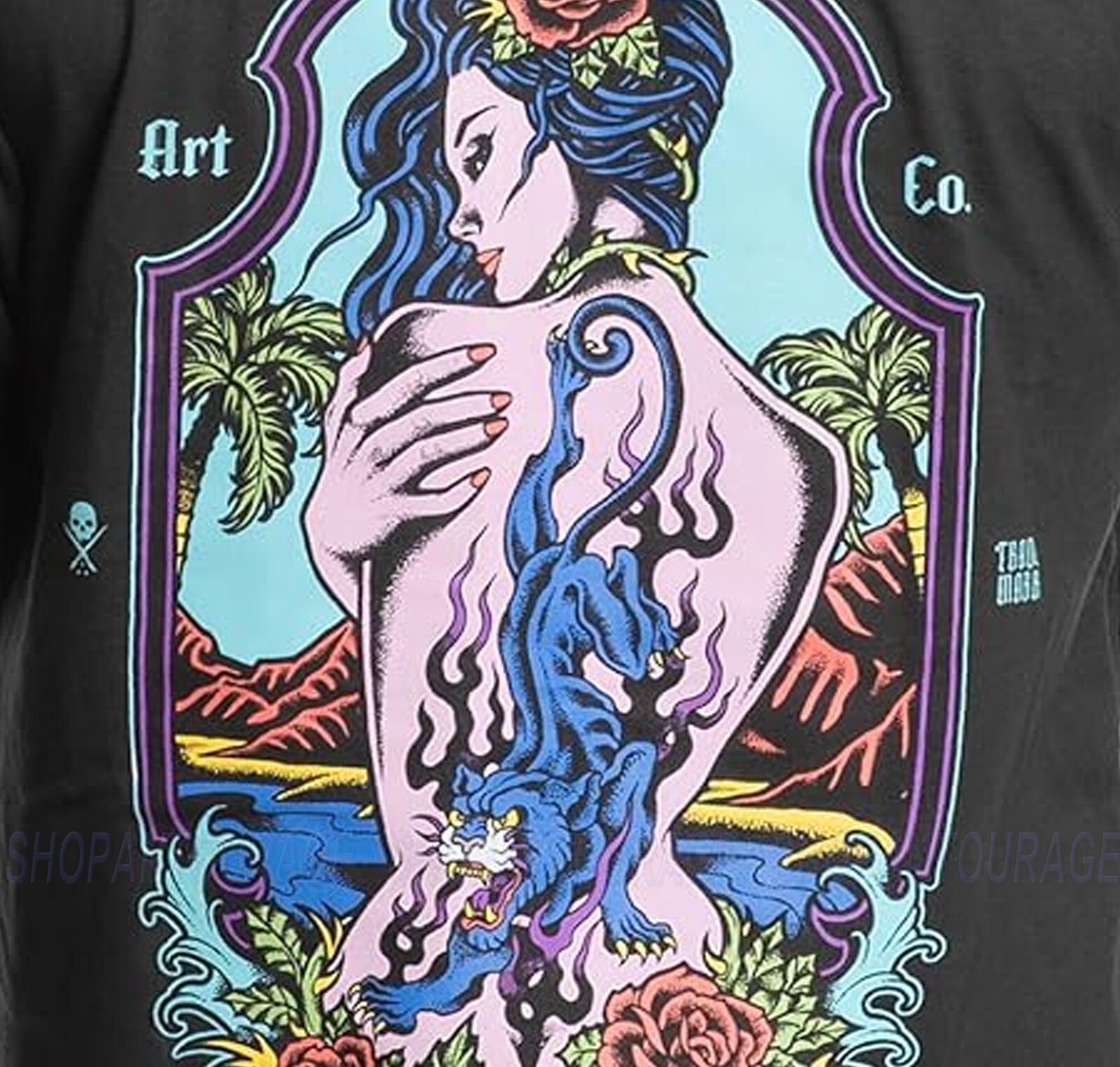 Sullen Art Collective Back Piece Premium SCM5620 Short Sleeve T-shirt For Men gallery
