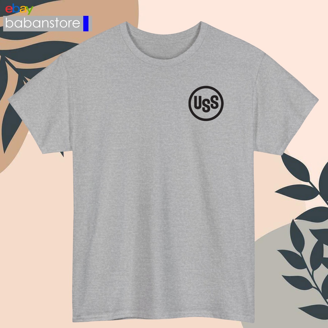 U.S. Steel Industrial Logo Black/White/Grey/Navy/Red/L Blue T-Shirt S-5XL gallery