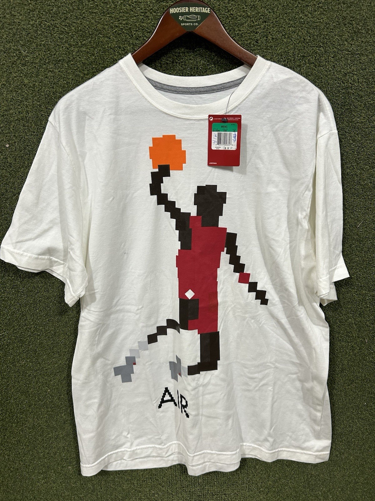 NIKE Air Jordan PIXELATED Jumpman Chicago Bulls Michael Jordan T Shirt Men XL