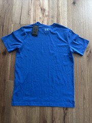 NEW NWT Under Armour MENS MEDIUM Project Rock SS T-Shirt Made Not Born Gym