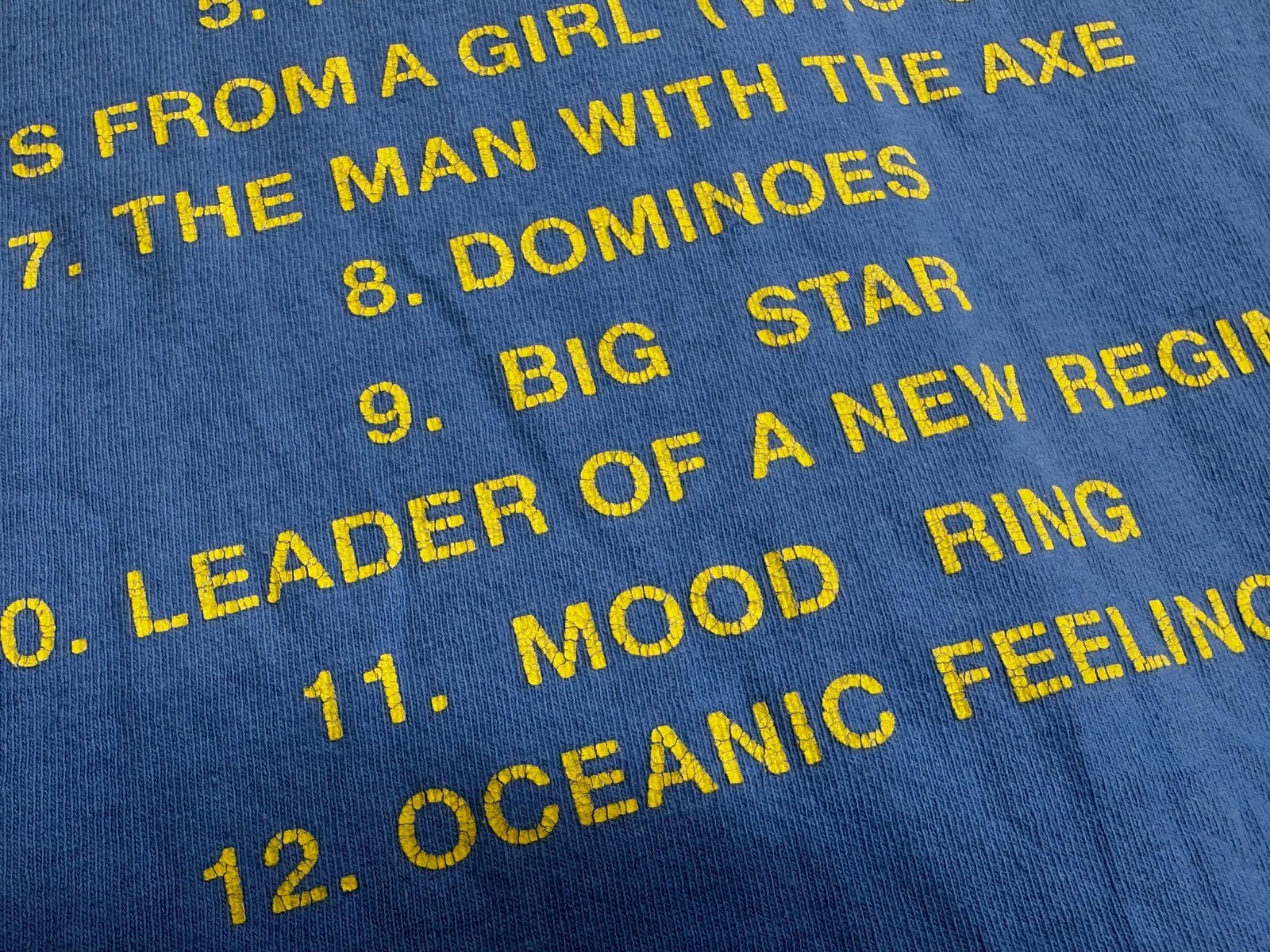 Lorde Shirt Adult Large Blue Solar Power Album Tracklist Graphic Band Tee Tour gallery