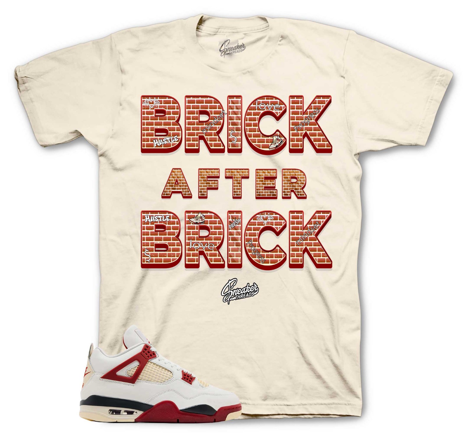 SAIL Shirt To Match Jordan 4 Brick After Brick Sneakers - Wall Tees gallery