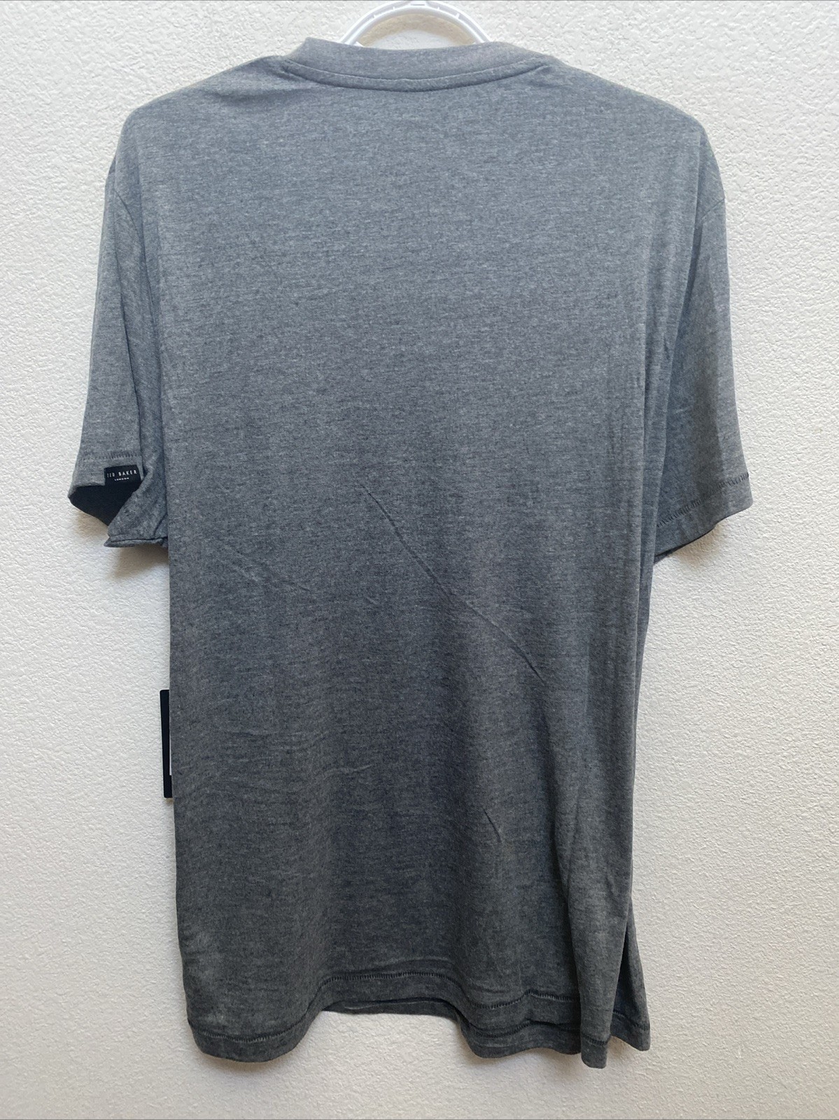NEW Ted Baker Men's T Shirt XL Short Sleeve Crew Neck NWT $42.00 Grey Castlerock gallery