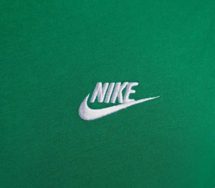 Nike Mens Sportswear Cotton Embroidered T-Shirt Malachite Green Sz M/XL /2XL New gallery