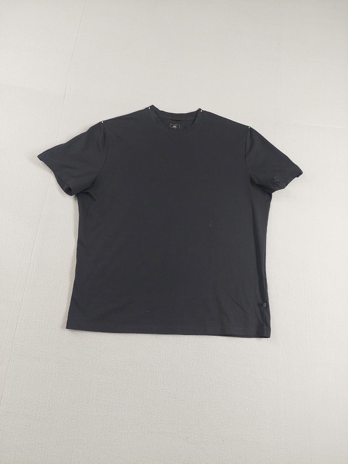 On Cloud Men Shirt L Black Crew Neck Short Sleeve Pullover Stretched Activewear