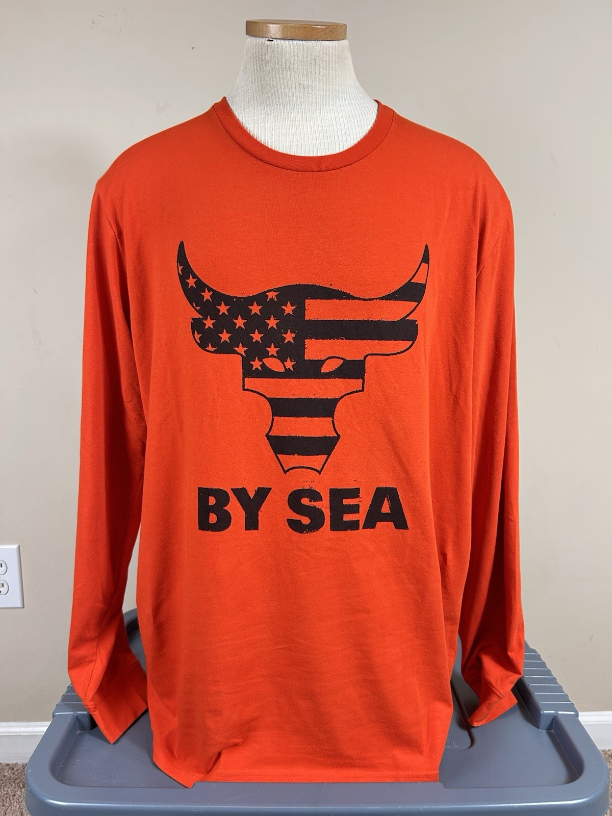 Under Armour Project Rock Graphic By Air Land Sea L/S Shirt Men’s Size XL