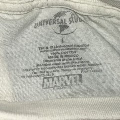 Universal Studios Marvels Hero’s/Villains Shirt Mens L Color Drip SpiderMan Hulk