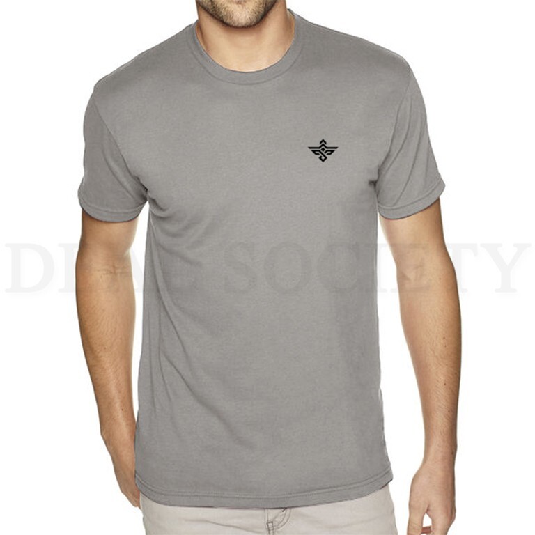 Erozul Premium Soft Fitted Modern Ringspun Comfortable Crewneck T-Shirt – Gray
