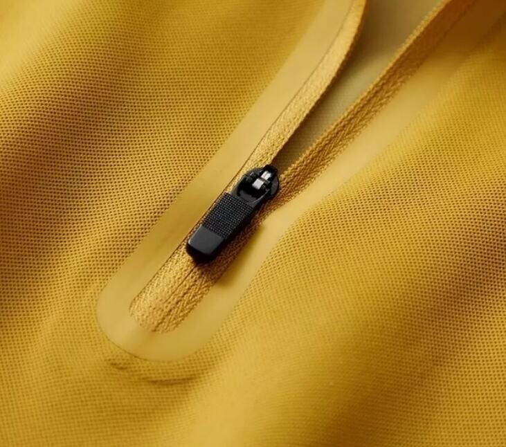 Descente Half Zipper Ice Feel Quick Drying Short Sleeves T-shirt gallery