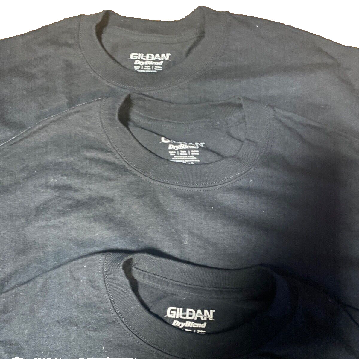 GILDAN Plain T Shirts Black WORK T Shirts Size M-XL (1 Shirt ) gallery
