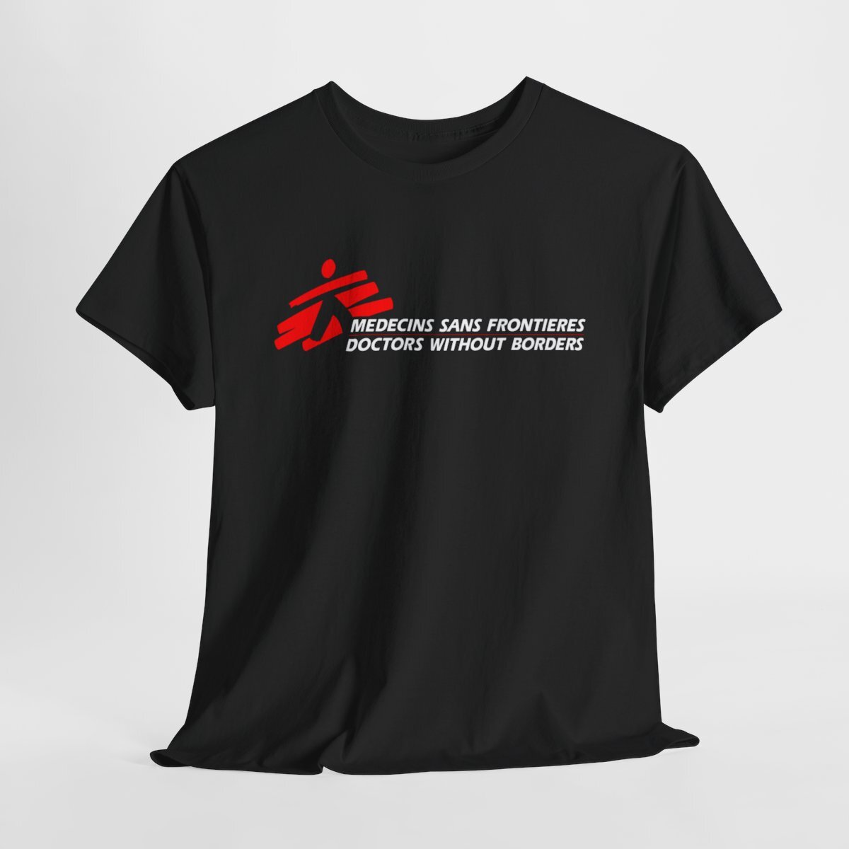 MSF Doctor's Without Borders Logo White/Grey/Black/Navy T-Shirt S-5XL gallery