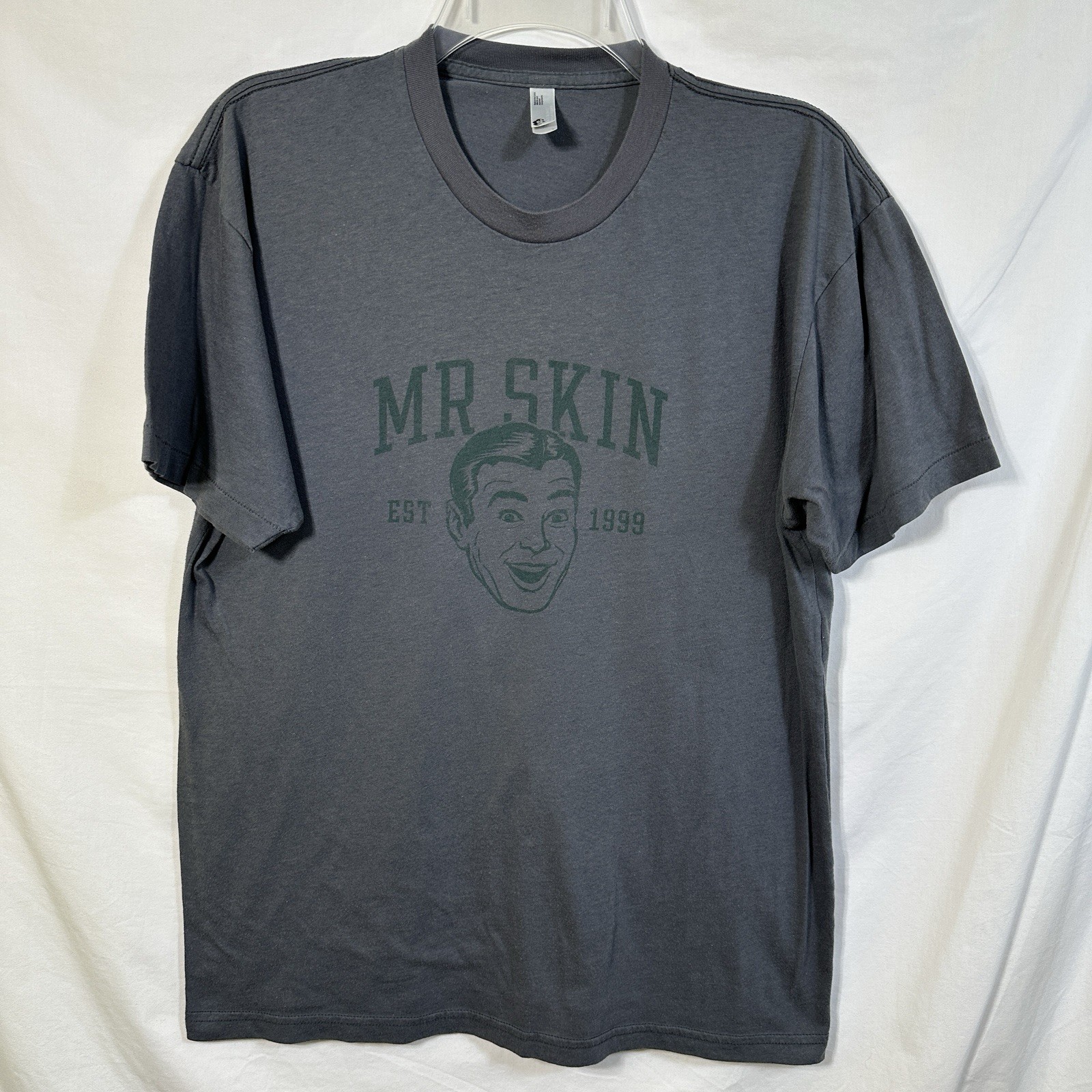 Mr. Skin Est. 1998 Retro Graphic T-Shirt Large Single Stitch Tee L Adult Website gallery