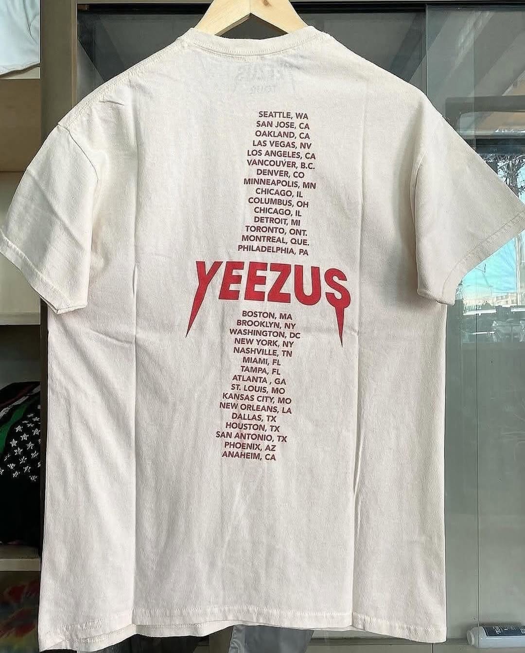 Kanye West Yeezus Tour 2013 Official Merch T Shirt gallery