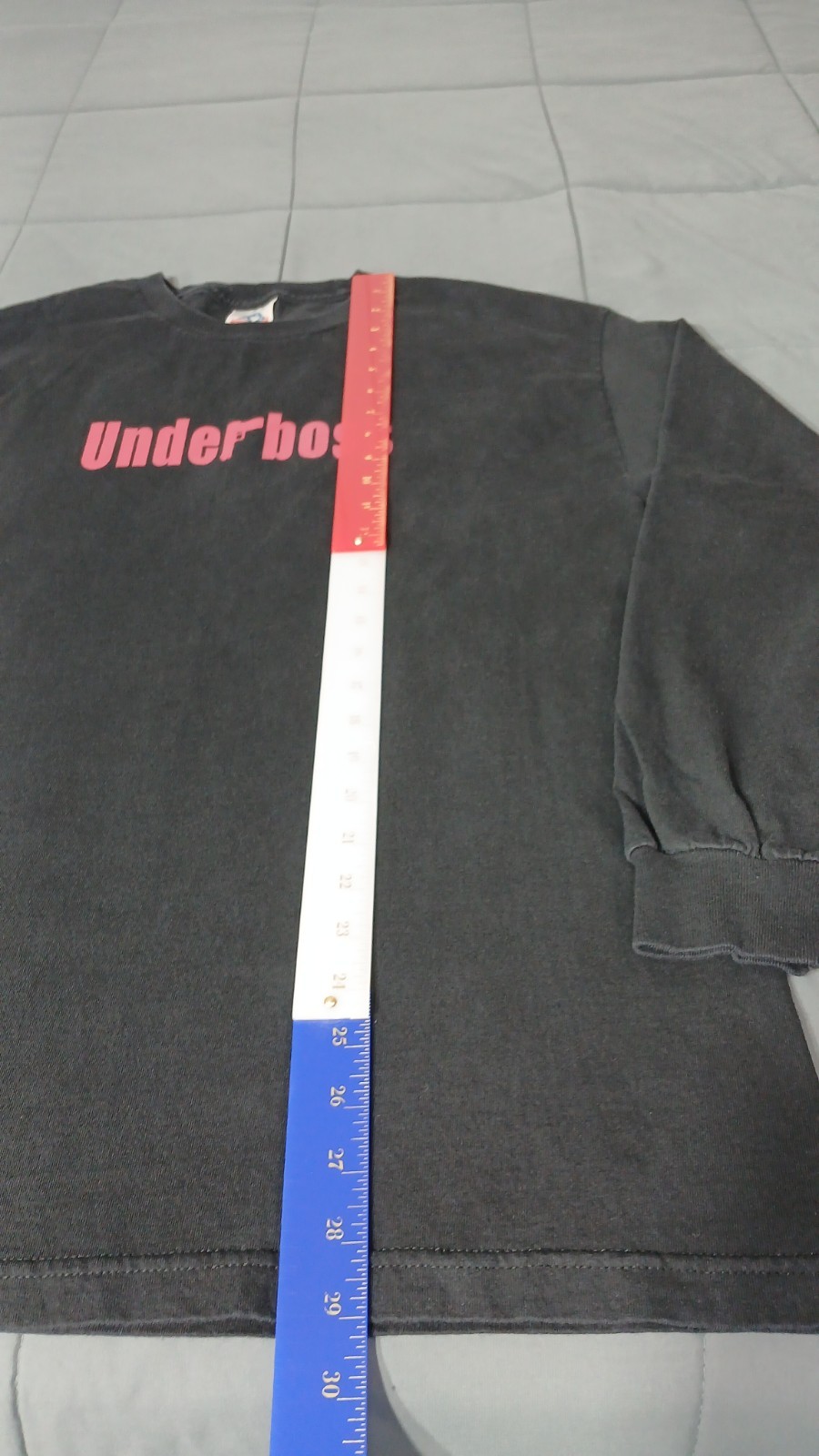Vintage Y2K 2000 HBO Sopranos Promo Spellout 'Underboss' Size LG Graphic Shirt gallery