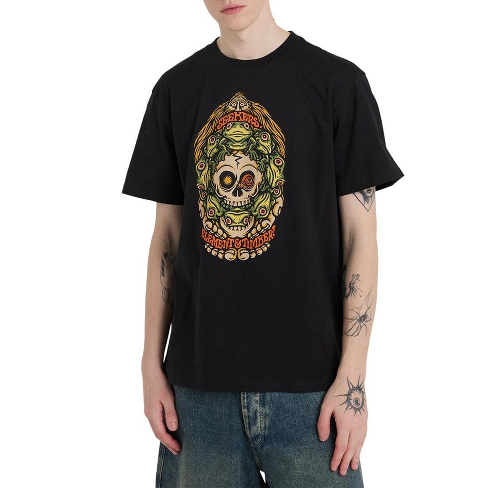 Element x Timber Orbit S/S T-Shirt – Off Black