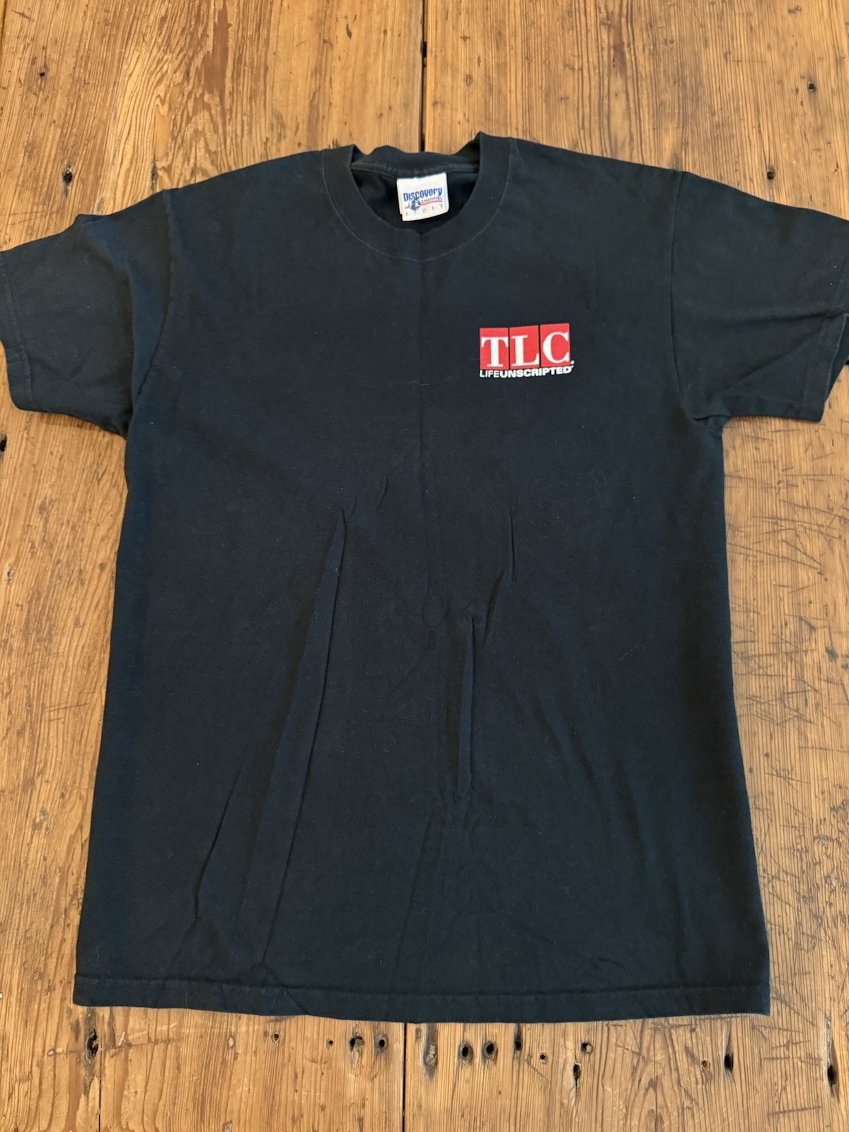 Vintage Trading Spaces TLC Discovery Channel Store T-Shirt Sz Medium gallery