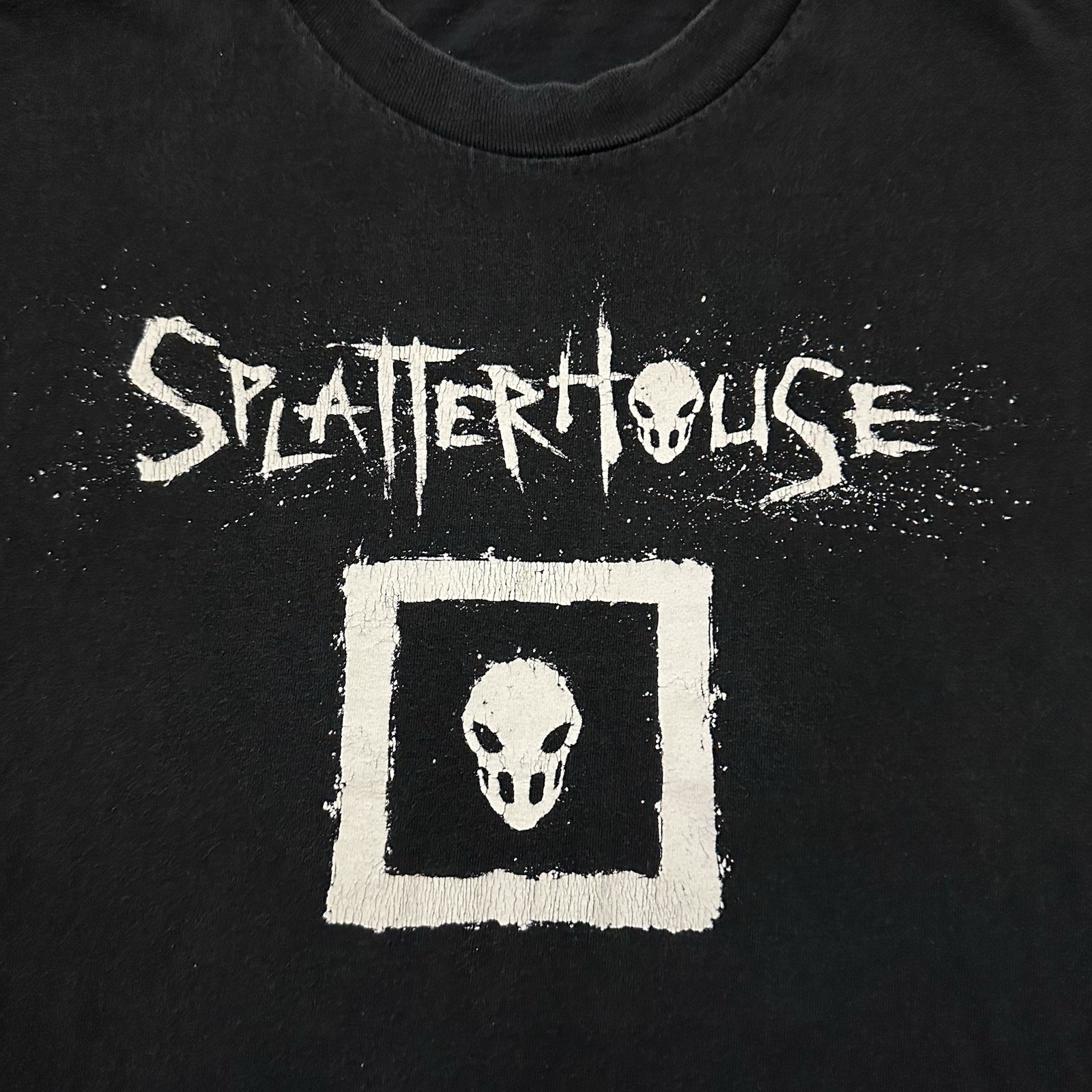 Vintage Y2K Splatterhouse T Shirt Size XL 2010 Horror Video Game Promo Namco gallery