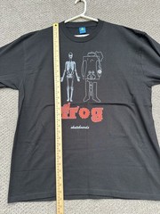FROG Skateboards Vector Worlds Graphic Mens Tee Size XL Black New Without Tags