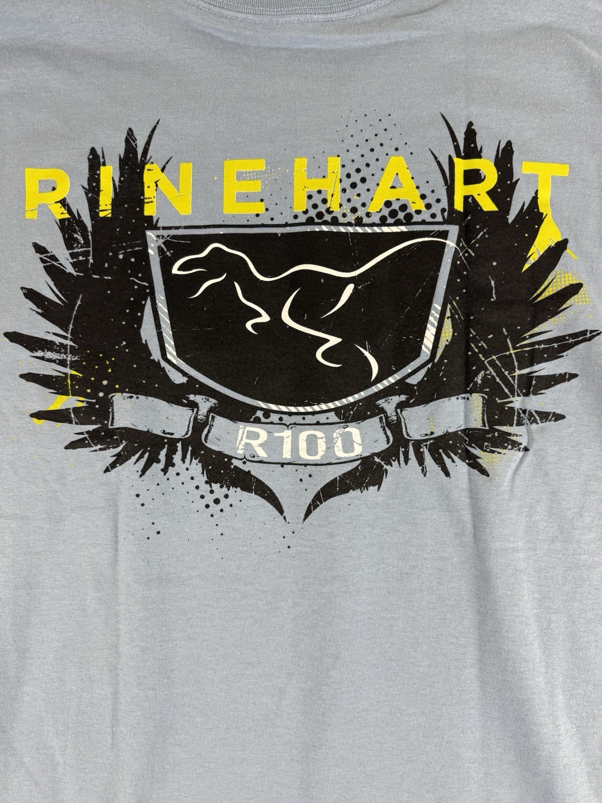 Rinehart R100 T Shirt Mens 2XL Archery Hunting Velociraptor Dinosaur gallery