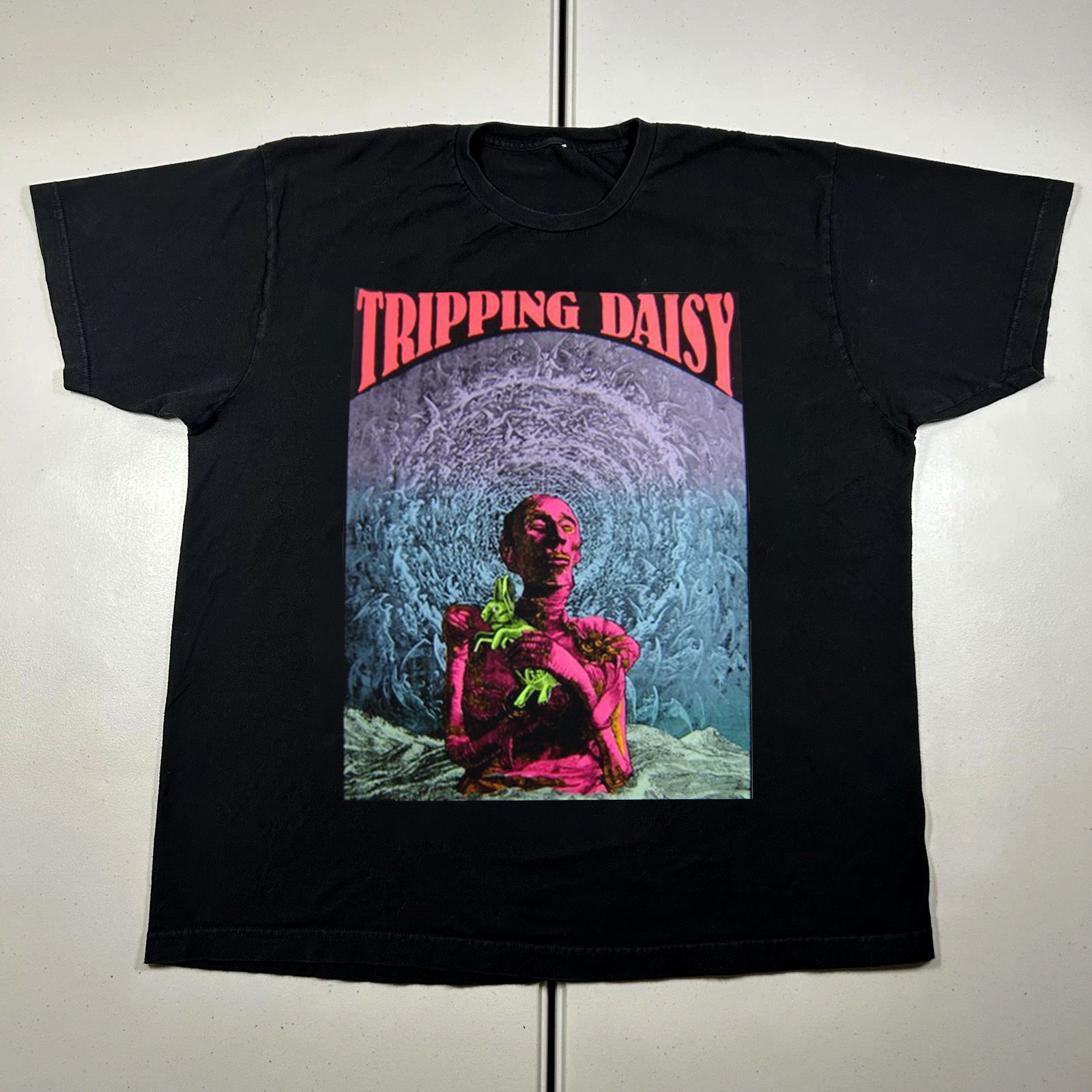 Collection Tripping Daisy Band Live In Concert Black Shirt S to 5XL CK598