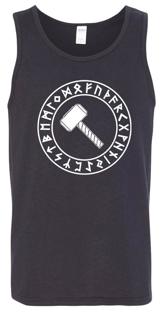 Thor’s Hammer TANK TOP – Norse Odin Viking Ragnarok Thor Valhalla