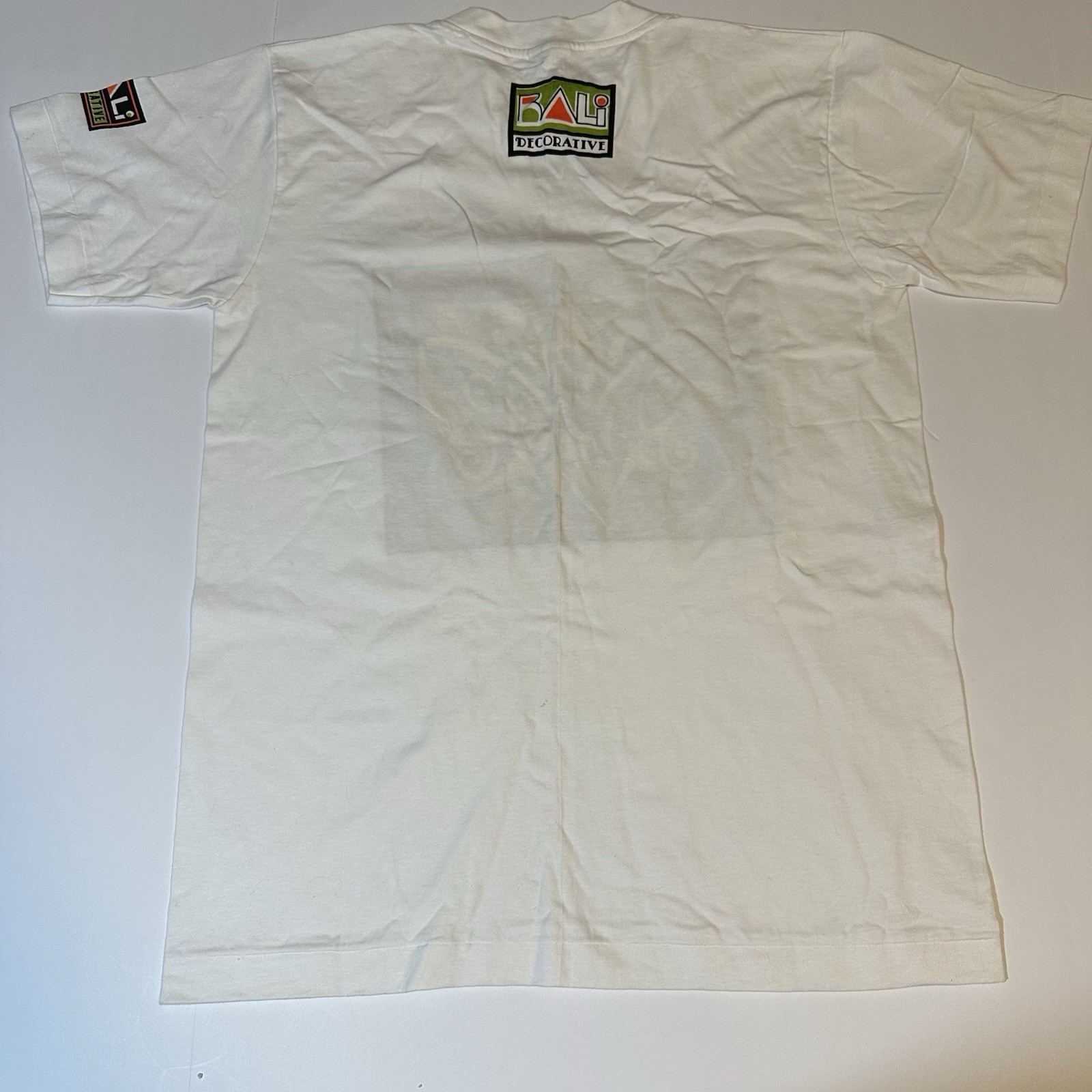 Vtg 90s Bali Indonesia T Shirt Single Stitch Primitive Souvenir Tribal Sz M gallery