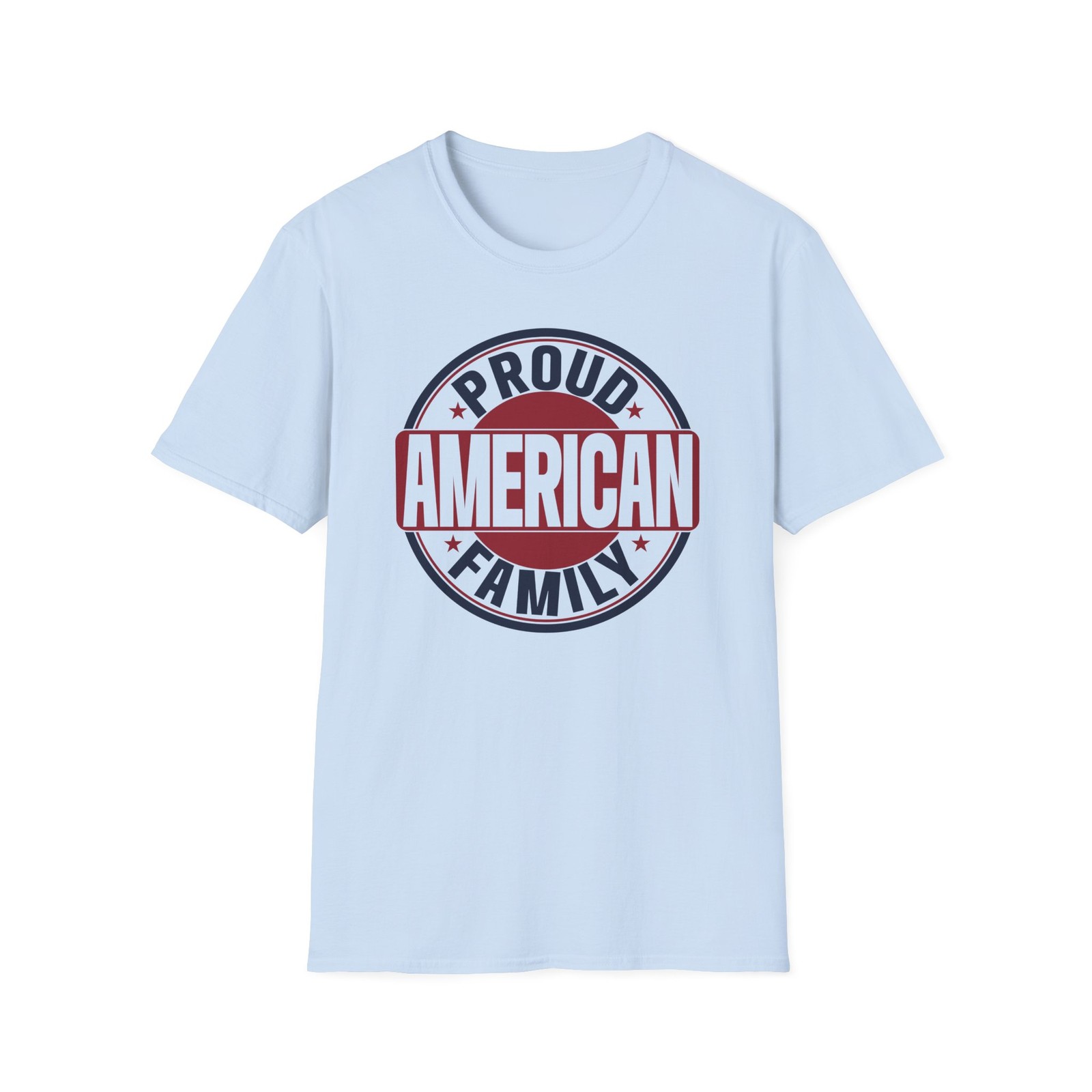 Proud American Family T-Shirt Patriotic USA Holiday 4th Of July Graphic Tee S3XL gallery