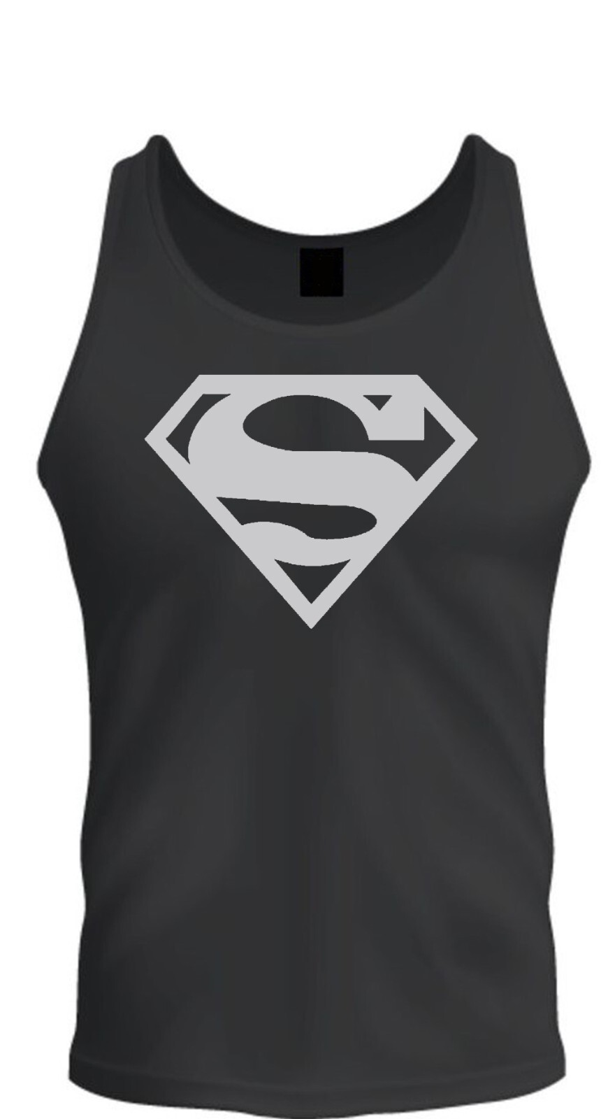 Superman Shirt Unisex T-shirt Tee Black T-Shirt Tee Tank Top gallery