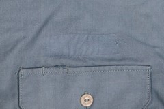 German Bundeswehr Blue Work Shirt Navy Deutsche Marine Naval Deck Uniform Jacket