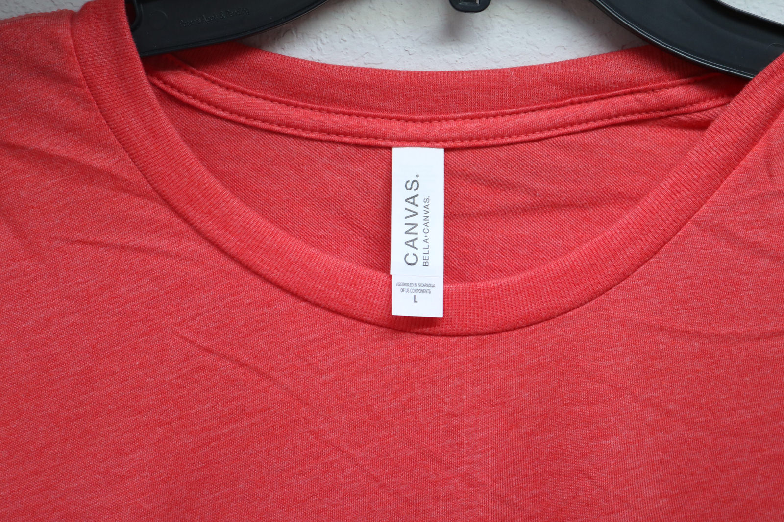 5x Lot Unisex Men Women Bella+Canvas Triblend Polyester Cotton Rayon T-Shirt Red gallery