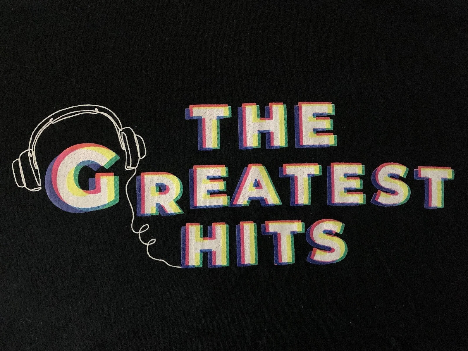 The Greatest Hits Movie Promo T Shirt Black Medium Film Music Record Vinyl gallery