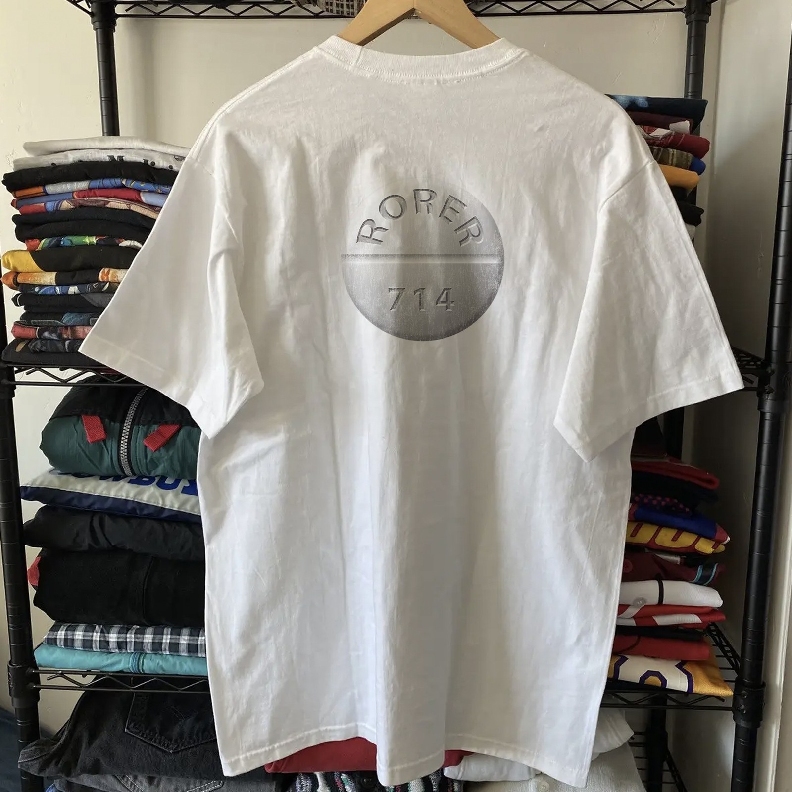 90s Quaalude Pill Classic T-Shirt White L gallery