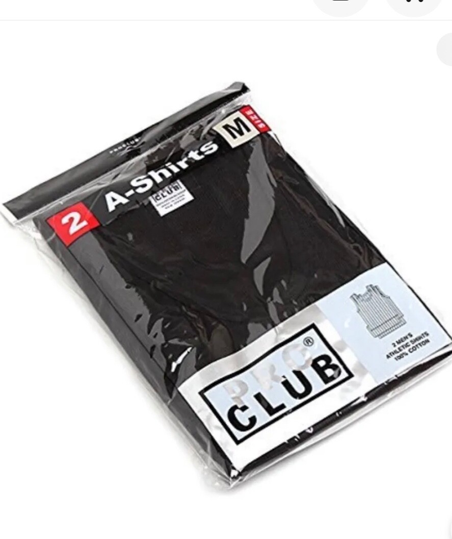 Lot 3 _6 PRO CLUB A SHIRTS TANK TOP WHITE & BLACK PRO CLUB MEN UNDERSHIRT S-5XL gallery