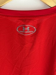 Under Armour Compression T-shirt Raid Training | Men’s | Red/Grey | Medium