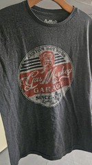 Gas Monkey Garage Custom Hot Rods Men’s Shirt Size M Gray T Shirt