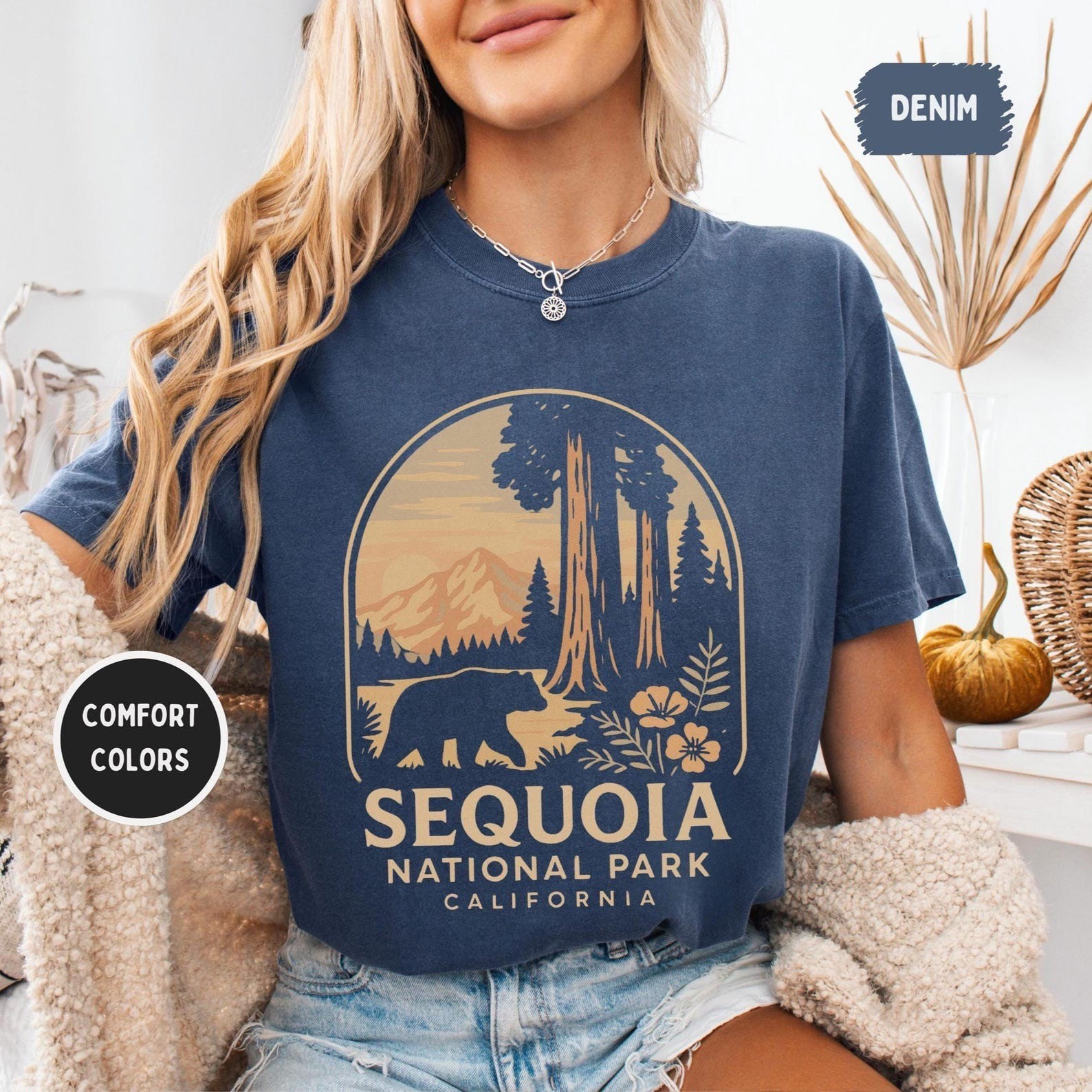 Sequoia National Park Shirt Travel Gift For California Trip Souvenir Tee gallery