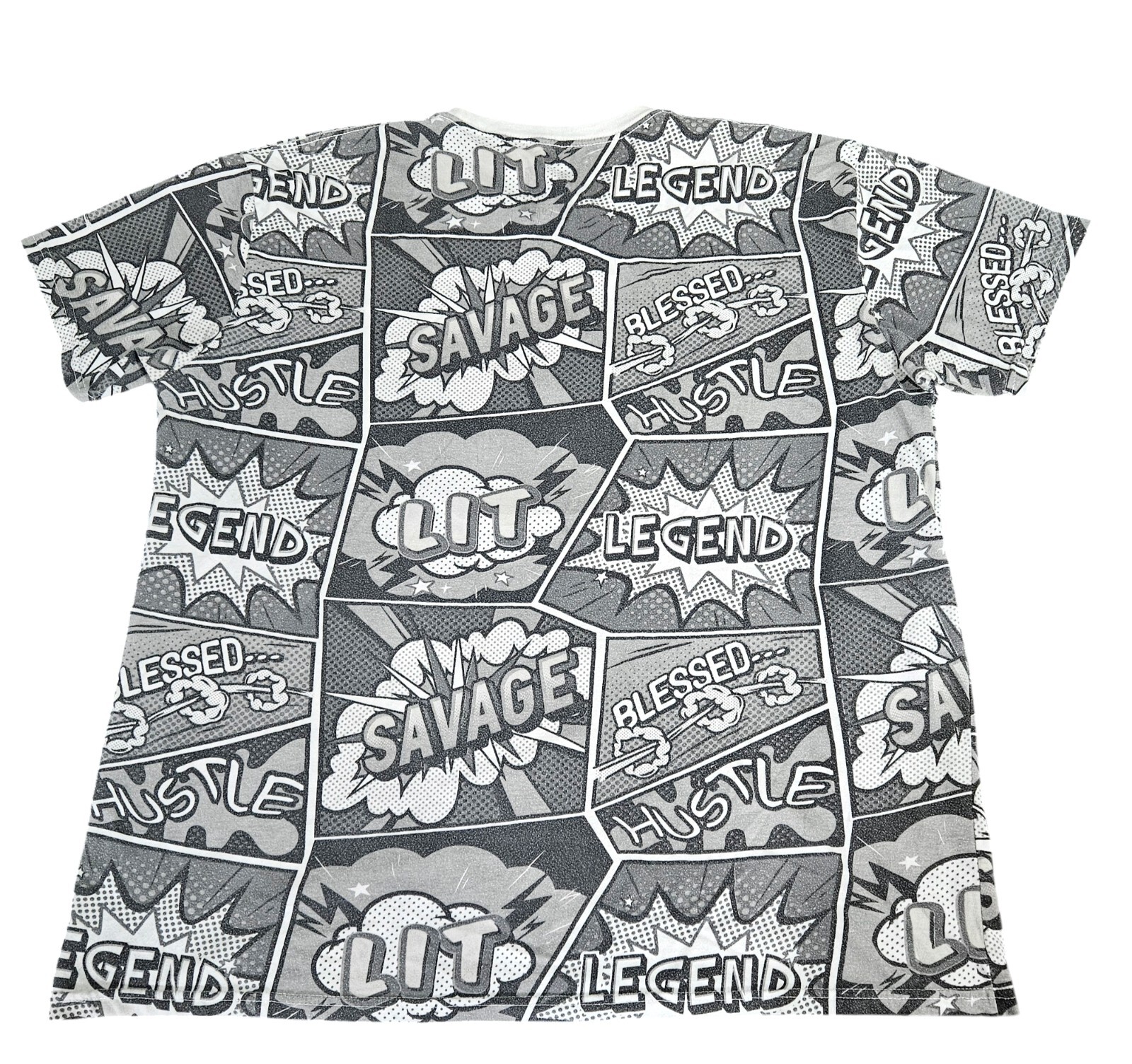 Hustle Blessed Bear Legend Mens 3XL Shirt All Over Print Street Wear Hip Hop gallery