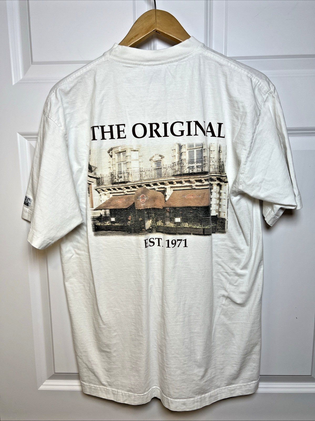 Hard Rock Cafe London T‑Shirt Men’s Large Heavy Tee Original Graphic White gallery