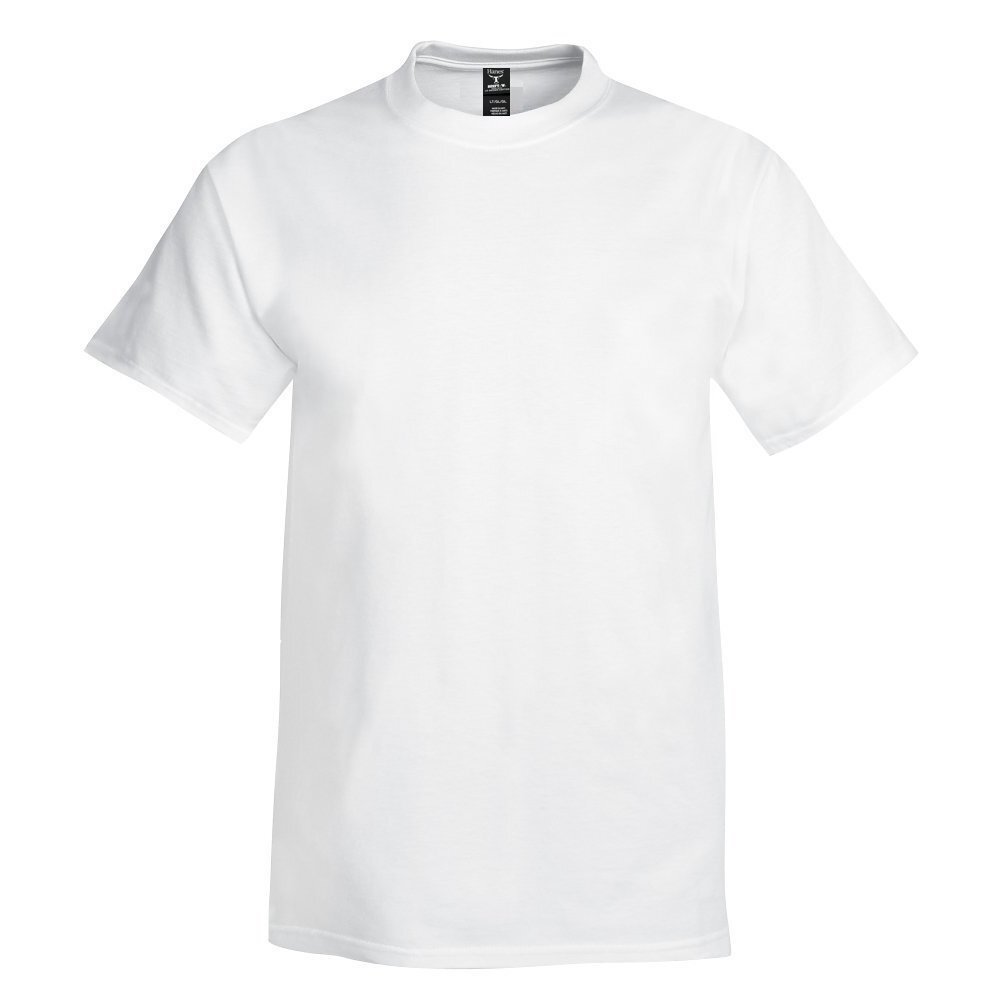 Hanes USA Beefy-T Plain Cotton Heavyweight Tee T-Shirt Tshirt S-6XL
