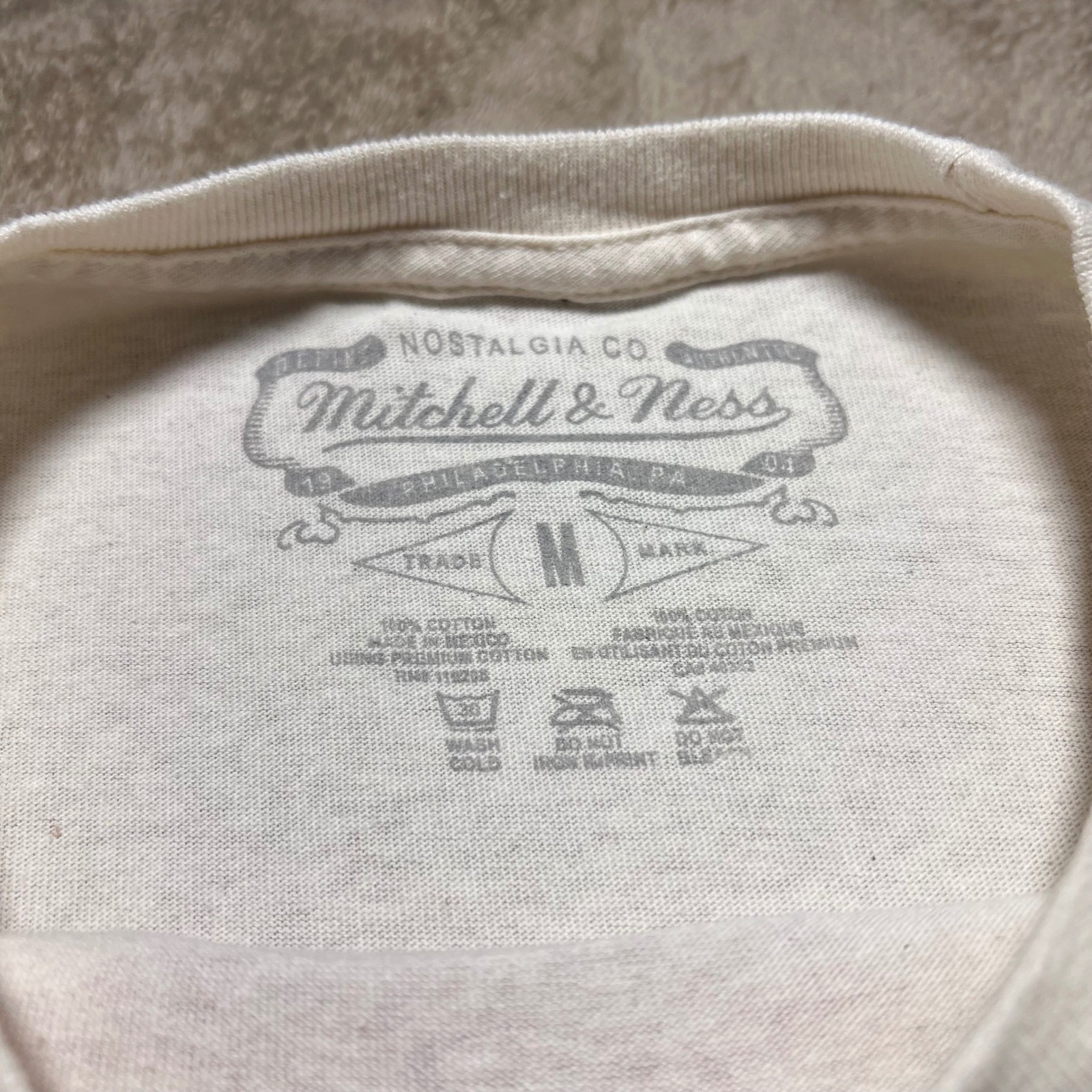 Mitchell & Ness Mark McGwire St Louis Cardinals Shirt Mens Medium Cream MLB Tee gallery
