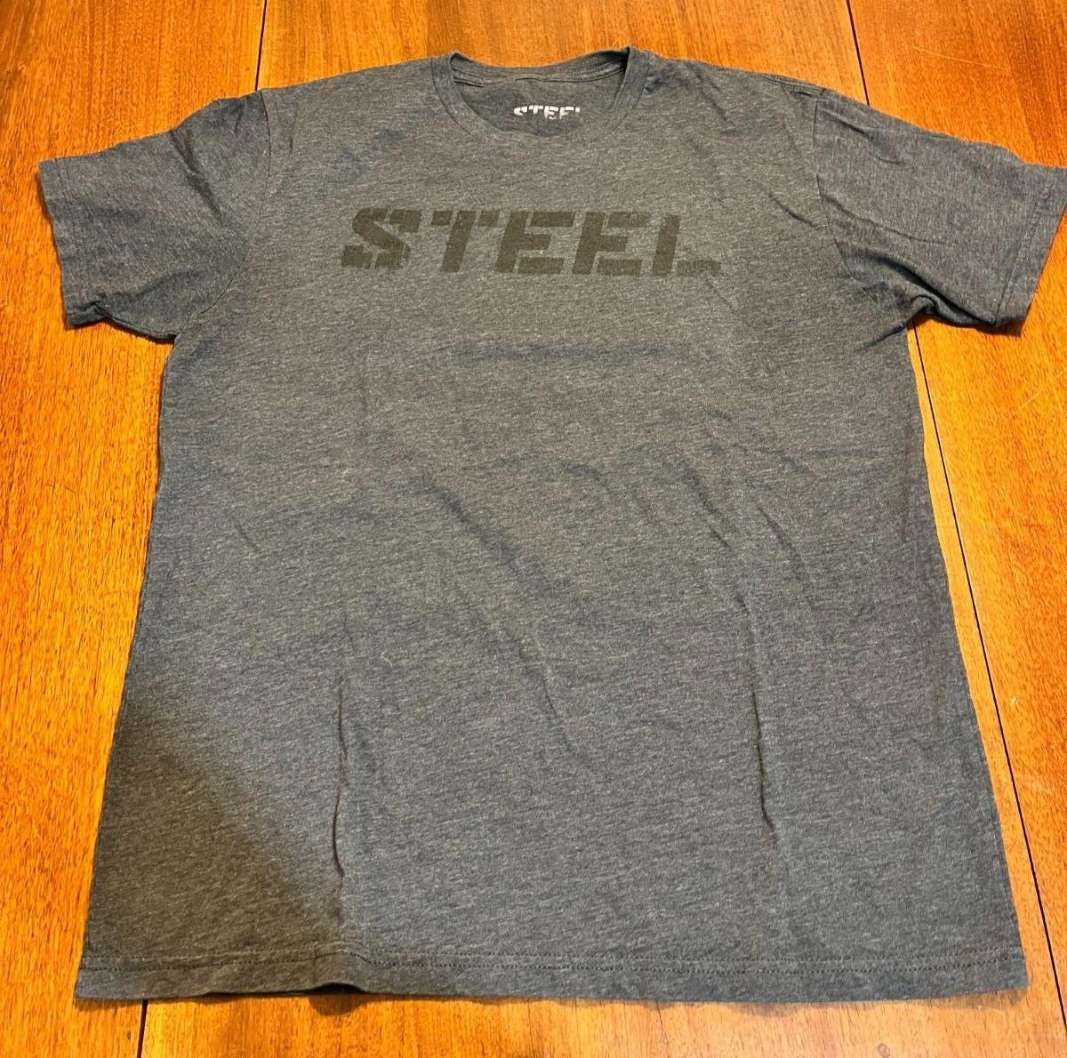 Steel Supplements Shirt Mens L-XL Black Logo Short Sleeve gallery