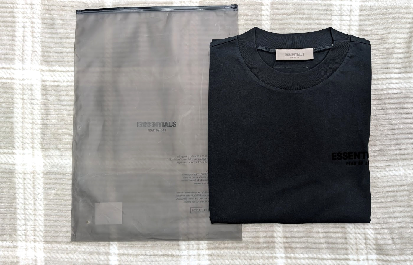 Fear of God Essentials Tee Stretch Limo Men's M Oversized T-Shirt NWT FOG SS22 gallery