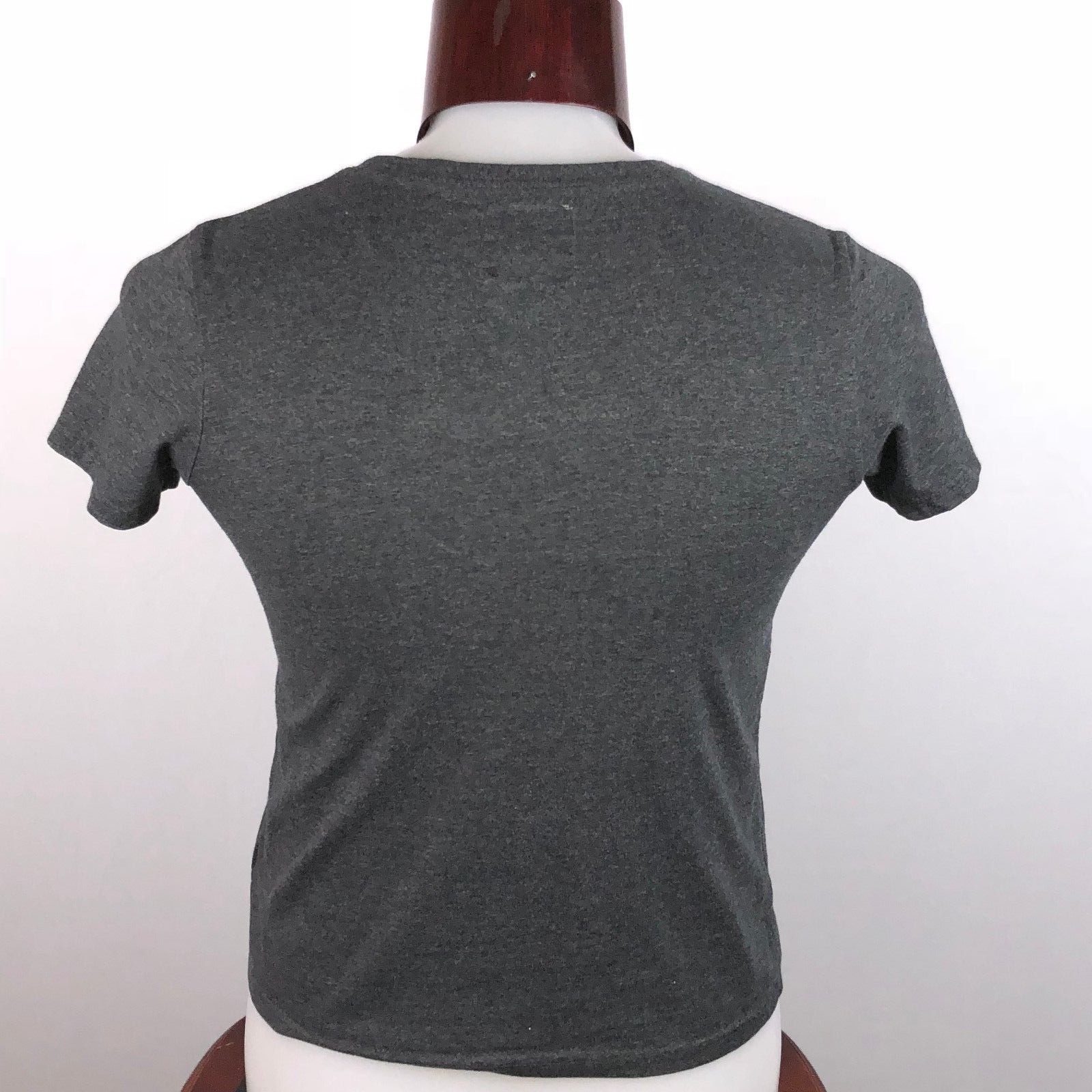 Beautiful Giant Garment T-Shirt Mens Gray Short Sleeve Skull Pocket S gallery