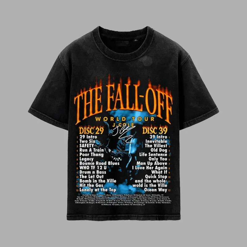 [Collection] The Fall-Off Album Merch – J. Cole Official 2026 Premium T-Shirt V4