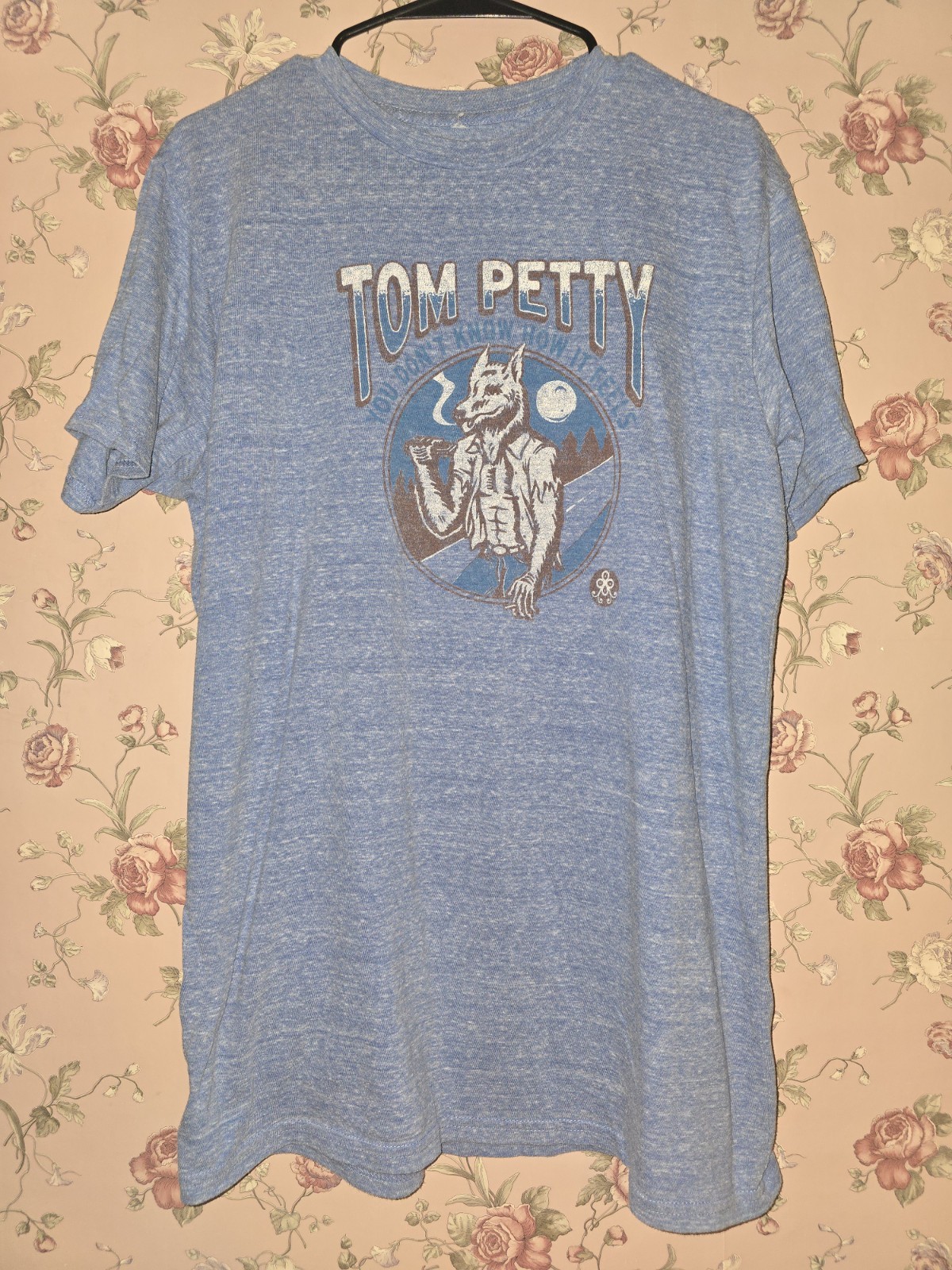 Official Tom Petty You Dont Know How It Feels T Shirt Licensed SOLD OUT Blue gallery