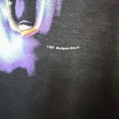 Vintage 1987 single stitch Def Leppard “hysteria” black band tee