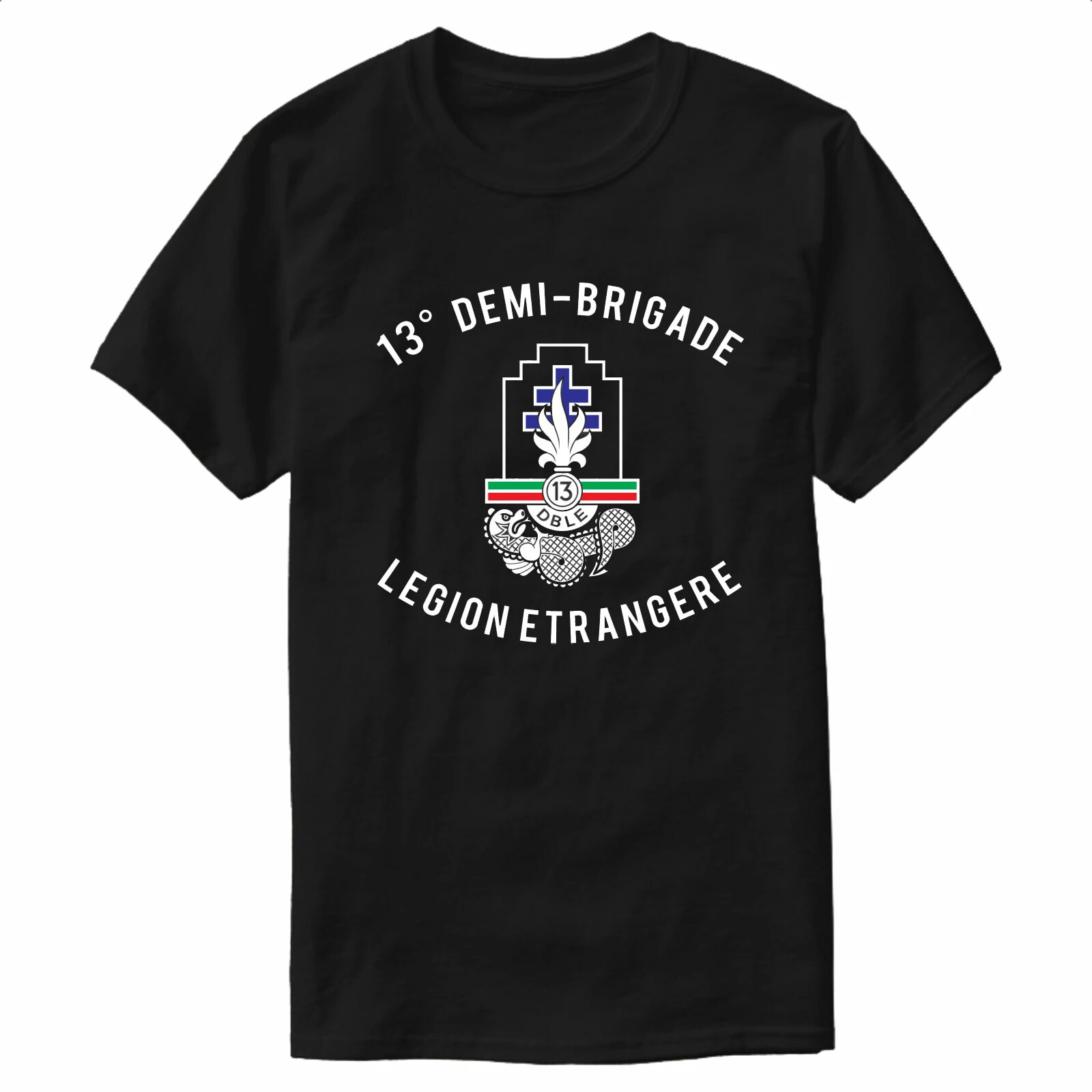 French Foreign Legion 13e DBLE Demi-Brigade T-Shirt 100% Cotton O-Neck Summer Sh gallery